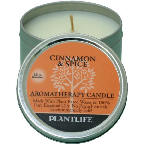 Cinnamon and Spice Aromatherapy Candle - Plantlife