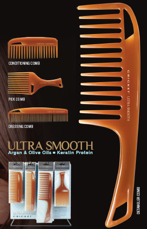 Cricket Professional Hair Styling Combs