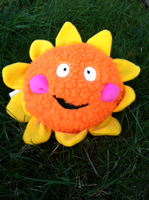 Sun - Zanies Plush Dog Toy